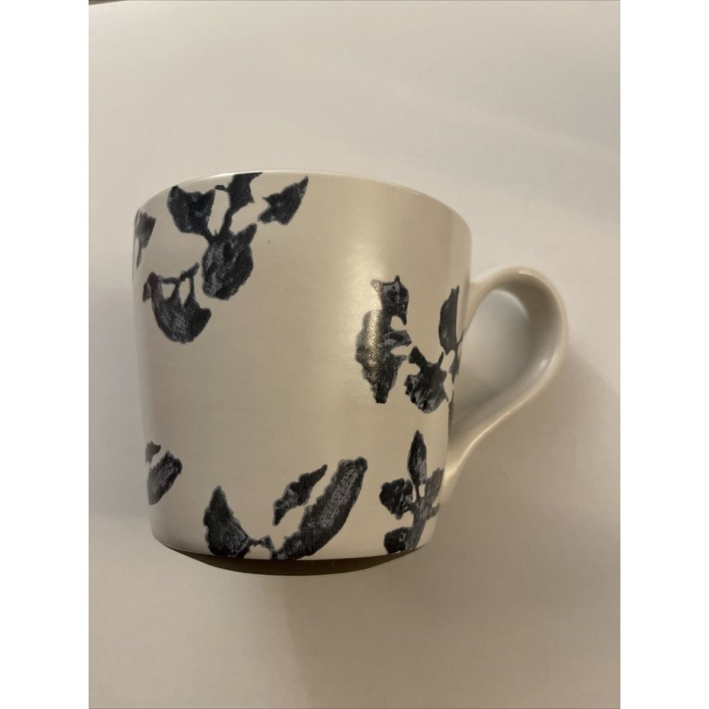 Bee & Willow Coffee Mug Blue Leafs OC7
